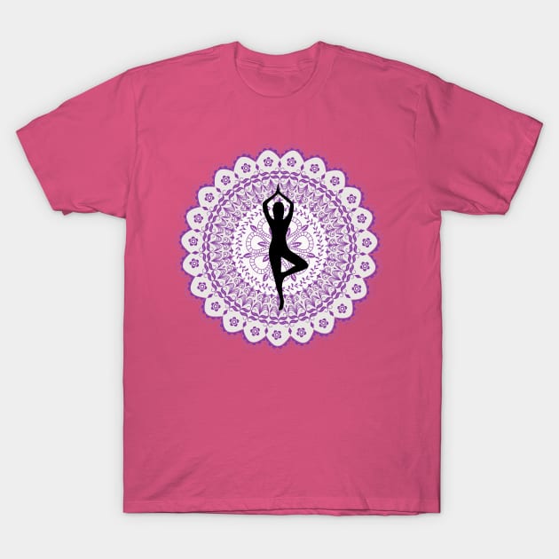 Yoga Pose of the Day T-Shirt by Oceana Studios